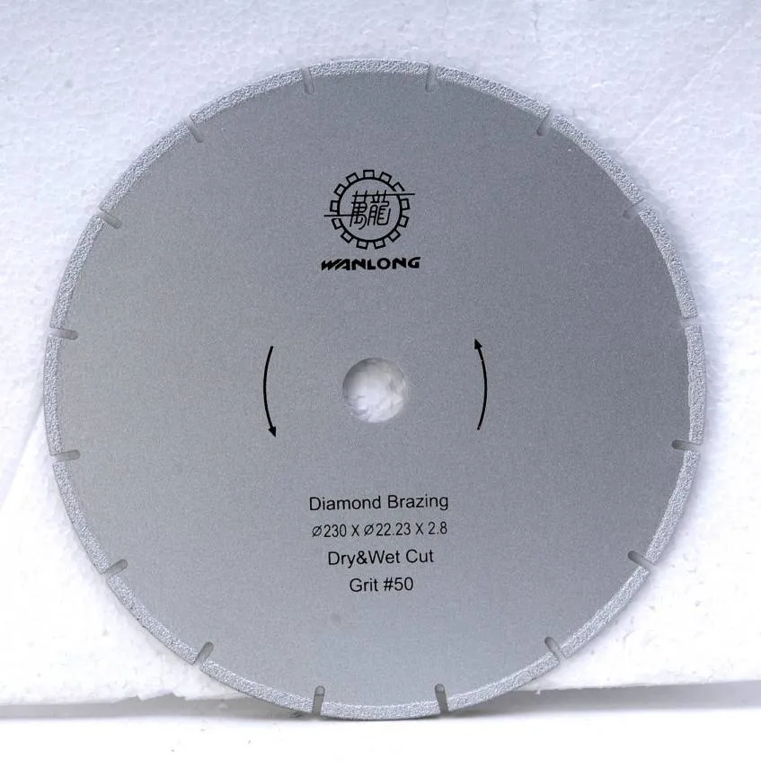 Vacuum Brazed Diamond Saw Blade-Diamond Stone Tools