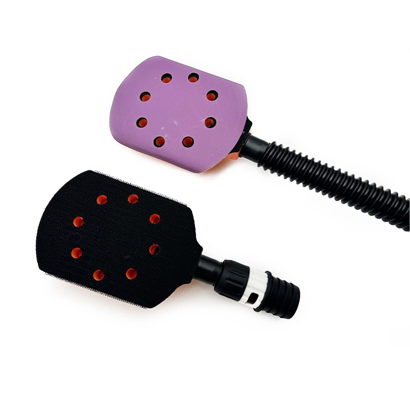 5 Inch 8holes Mouse Shapedust-Free Grinder PU Foam Hand Sanding Block Abrasive Tools